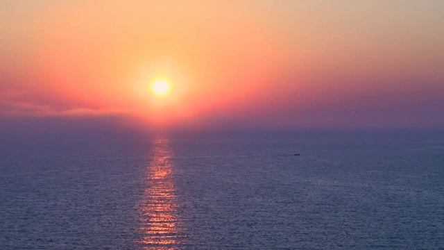 The PERFECT BEACH SUNSET Ocean Waves, Beach Sunsets and Calming Music in HD смотреть онлайн