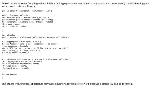 Salesforce: Returning aggregate results on a Lightning component (2 Solutions!!) смотреть онлайн