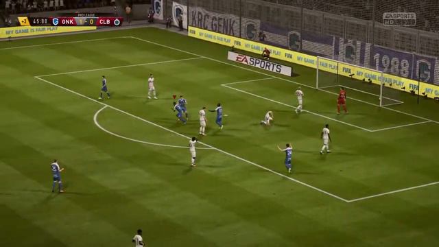 Belgian Pro Jupiler League - Genk vs Club Brugge - FIFA 18 смотреть онлайн