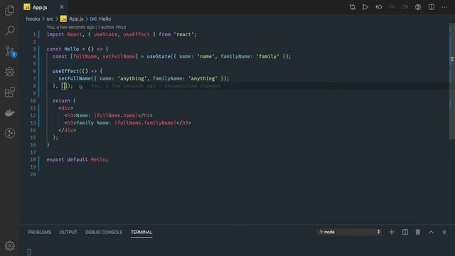 React Hooks useEffect Hook #06 смотреть онлайн