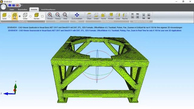 3DVBVIEW - CAD-Viewer Sourcecode for VB.NET 2017 and DirectX11 смотреть онлайн