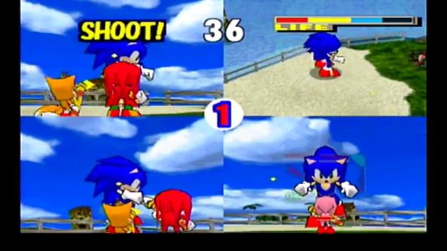 Sonic Shuffle: All Mini Games 3/8 - Knuckles смотреть онлайн