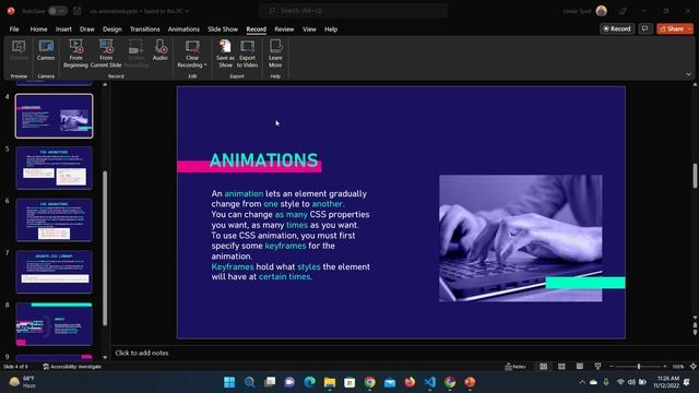 9. CSS Animations and Animate CSS Library смотреть онлайн