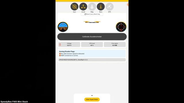 SpeedyBee F405 Mini Stack. Современный мини стек (сентябрь 2023). смотреть онлайн