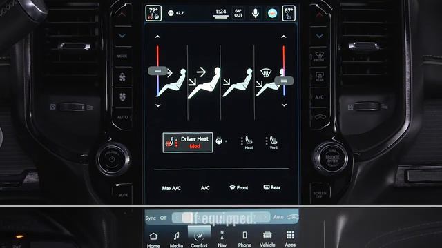 Seats & Storage | How To | 2022 Ram Trucks смотреть онлайн