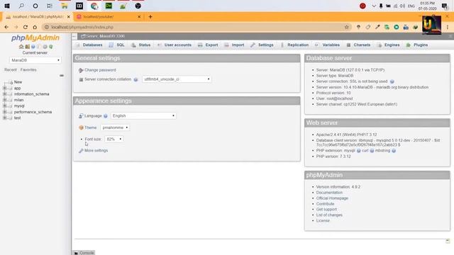How to change PHP database from MariaDB to Mysql in WAMP server смотреть онлайн