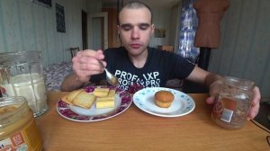 МУКБАНГ/АСМР МАФИНЫ/ВАФЕЛЬНЫЕ РУЛЕТИКИ/ПЕЧЕНЬЕ/АРАХИСОВАЯ, ШОКОЛАДНАЯ ПАСТЫ/КОФЕ//ASMR/Mukbang#275