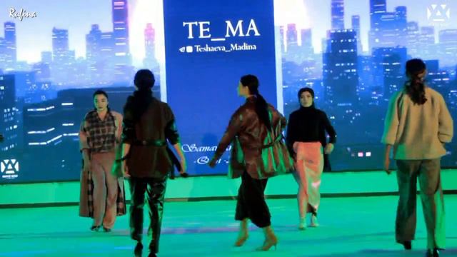 Демонстрация коллекции одежды МАДИНЫ ТЕШАЕВОЙ на фестивале моды "Samarkand style-Зима-2021" смотреть онлайн