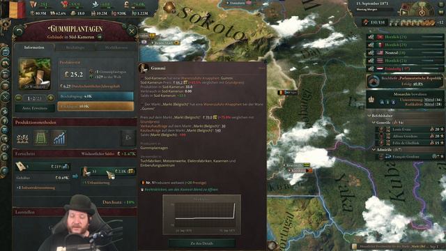 Belgien Wird Militärmacht | 19 | Let's Play Victoria 3 | Deutsch