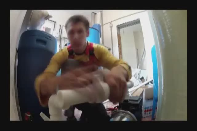 Установка системы умягчения воды Canature. Принцип ДВА В ОДНОМ смотреть онлайн