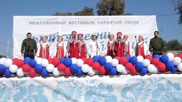 X Межрайонный фестиваль "Льются песни над станицей" смотреть онлайн