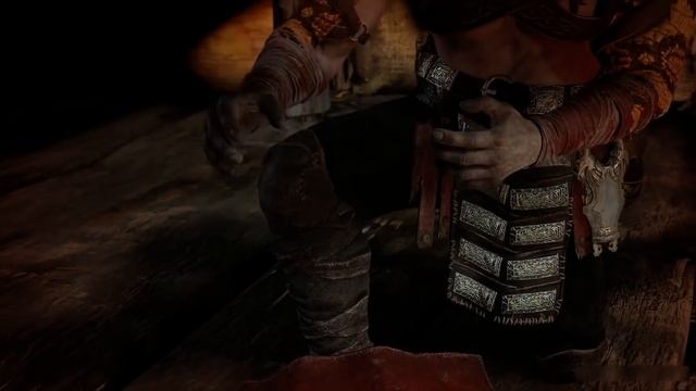 GOD OF WAR - Kratos finds the Blades of Chaos and meets Athena (full scene, God of War 4) смотреть онлайн