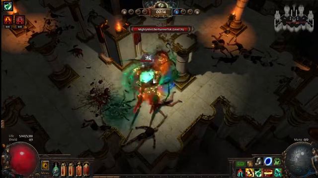 Path of Exile PvP - Ranger kills himself смотреть онлайн