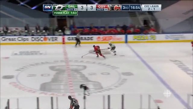 NHL Highlights | 1st Round, Game 4: Stars vs. Flames - Aug 16, 2020 смотреть онлайн