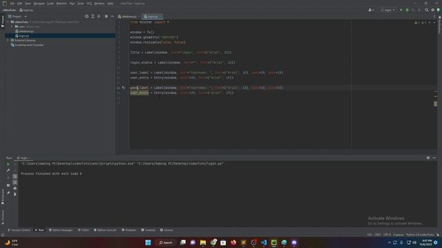 Learn MySQL by Building a Simple User Authentication Database program with Tkinter! (Part 4) смотреть онлайн