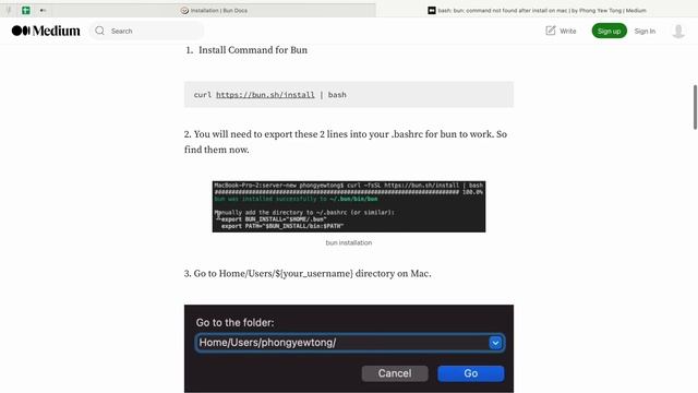 How to install latest version of Bun js in mac os easily смотреть онлайн
