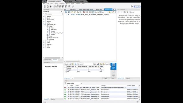 Create a database using Forward Engineering and graphically add data to the tables to the ER Diagra смотреть онлайн