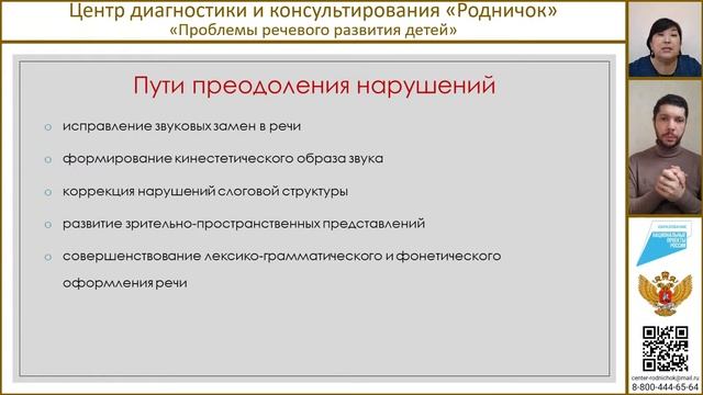 Вебинар для родителей «Проблемы речевого развития детей» смотреть онлайн