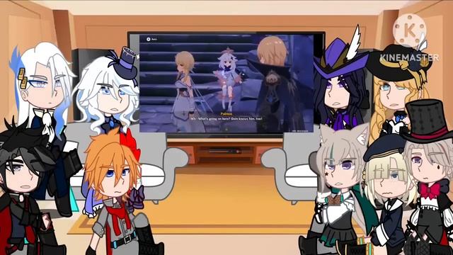 | Fontaine Characters React to The Traveler | Genshin Impact | GCRV | смотреть онлайн