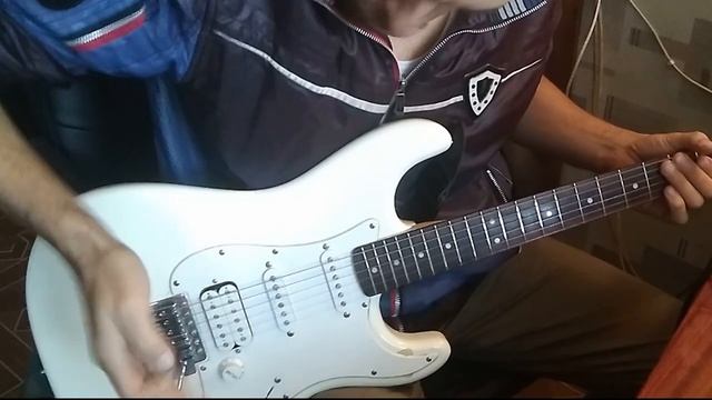 Барабанная дробь на гитаре с перегрузом _ Drumming on overload guitar смотреть онлайн