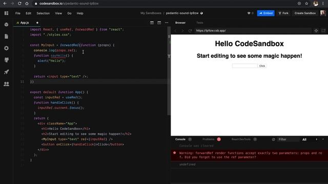 React Hooks - useImperativeHandle Kullanımı смотреть онлайн