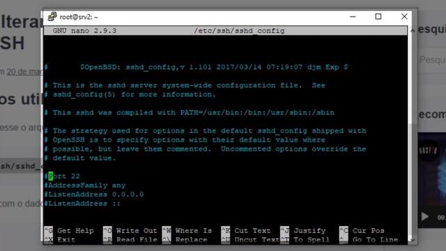 Como alterar a porta de acesso no Linux (SSH) (Rápido e Fácil) 2023 смотреть онлайн