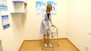 Видеообзор ходунков-опор TRIVES шагающих CA811L