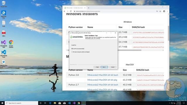Como Instalar Python (Miniconda) en Windows 10. (TUTORIAL) смотреть онлайн