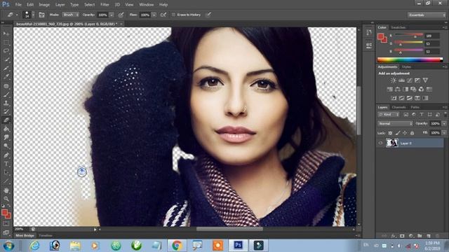 how to create psd file in Photoshop cs6 .and work on layer смотреть онлайн