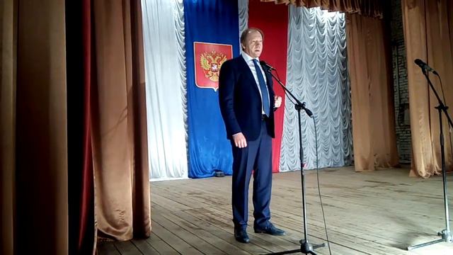 Поздравление главы района - председателя районного собрания депутатов А.Н. Курносова смотреть онлайн