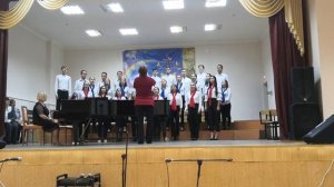 Хор студентов ЧГПУ Мелодия Ковбойская песня Родные просторы