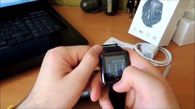Мини-обзор. Смарт-часы Smart U8 Watch смотреть онлайн