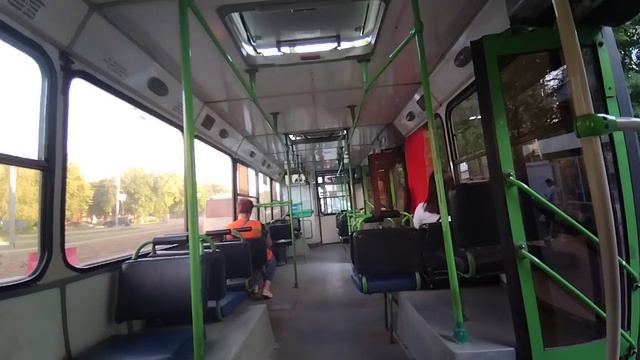 поездка на троллейбусе ЛиАЗ 5280 ( 2007 г.в ), борт 2555, маршрут 14 изменённый смотреть онлайн