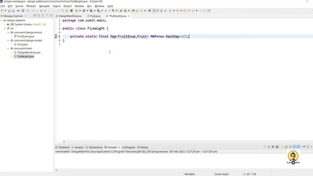 Design Patterns | FlyWeight Design Patte | Fly Weight Design Pattern | FlyWeight Design Pattern Jav смотреть онлайн