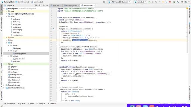 Flutter Grid List View | Flutter Tutorial | Dart смотреть онлайн