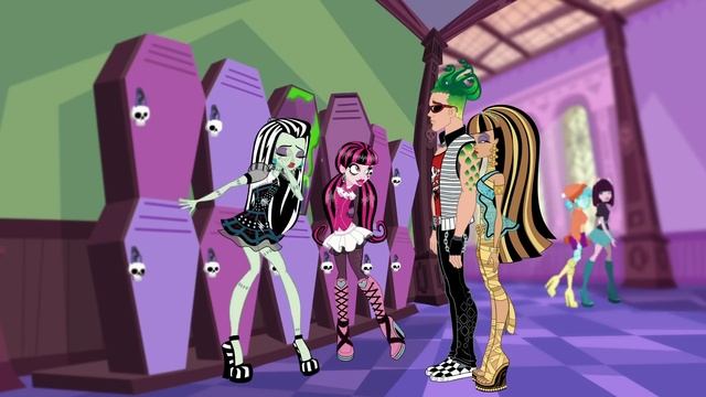 Знакомьтесь с Дракулаурой | Monster High смотреть онлайн