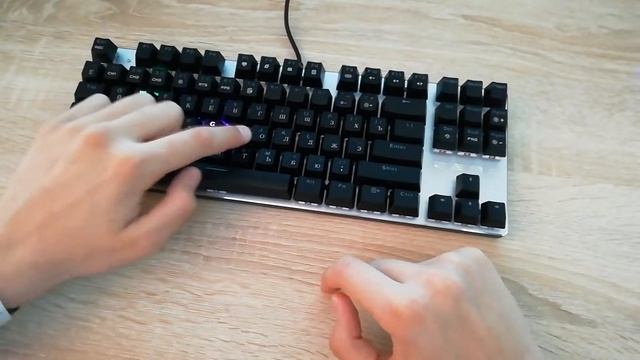 ОБЗОР МЕХАНИЧЕСКОЙ КЛАВИАТУРЫ С AliExpress - СТОИТ ЛИ ОНА СВОИХ ДЕНЕГ? смотреть онлайн