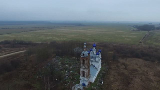 Видеопанорама Храма Смоленской иконы Божией матери в с. Федоровское. Ярославская область смотреть онлайн