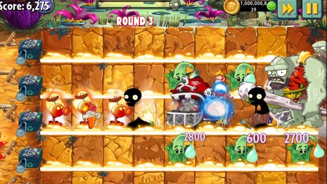 PvZ2 - 5 Combos (PEA x VINE & MINT) Battlez - Who Will WIn ? смотреть онлайн