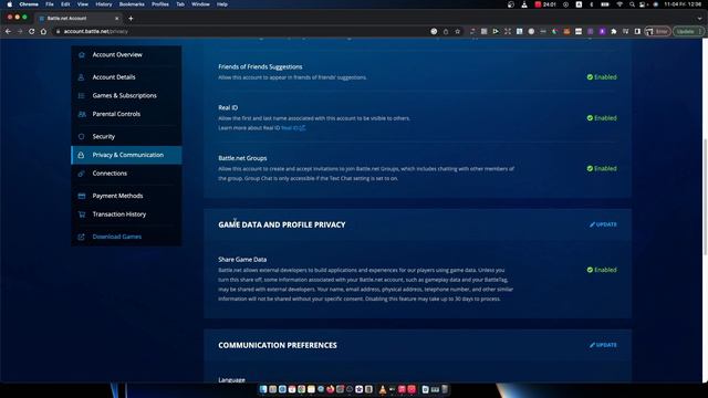 How To Disable / Enable Share Game Data in Blizzard Battle.Net смотреть онлайн