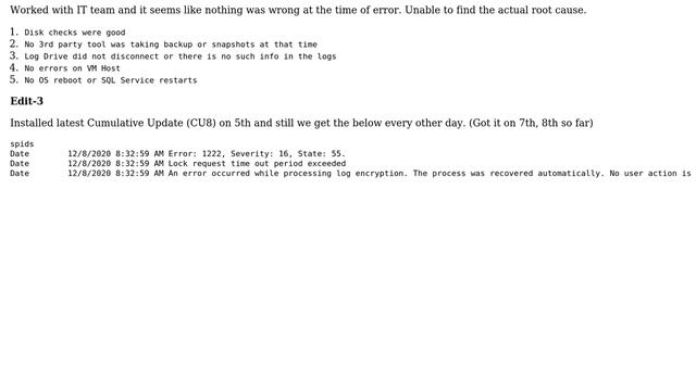Databases: Database was shutdown due to error 9001 in routine 'XdesRMFull::CommitInternal' смотреть онлайн