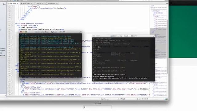 Create an MVP Landing Page: Update Twitter Bootstrap (8 of 17) Coding For Entrepreneurs смотреть онлайн