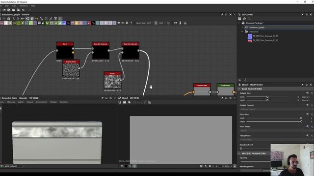 80 - Trim Set Creation - Substance Designer | Создание набора тримов в Substance ENG смотреть онлайн