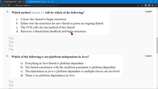 NPTEL Programming In Java WEEK 6 Quiz Assignment Solutions? | Swayam Jan 2023 | IIT Kharagpur смотреть онлайн