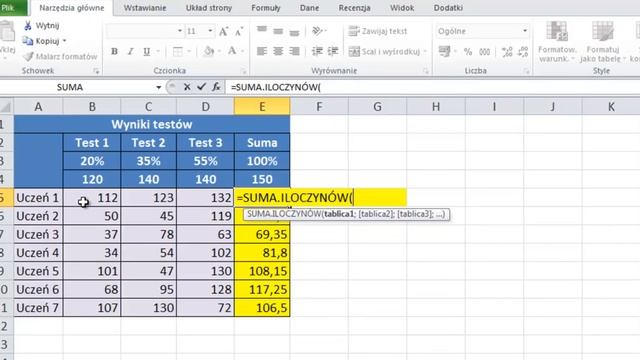 Excel 2010 - Procent i działania z procentami - porada 20 смотреть онлайн