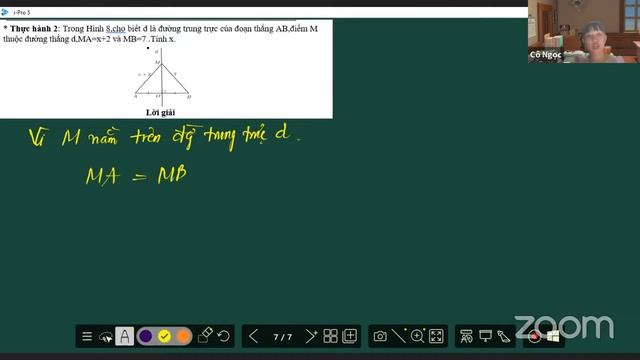[TOÁN 7] Học Toán Online Qua Zoom Cùng Cô Ngọc (BUỔI 61) смотреть онлайн
