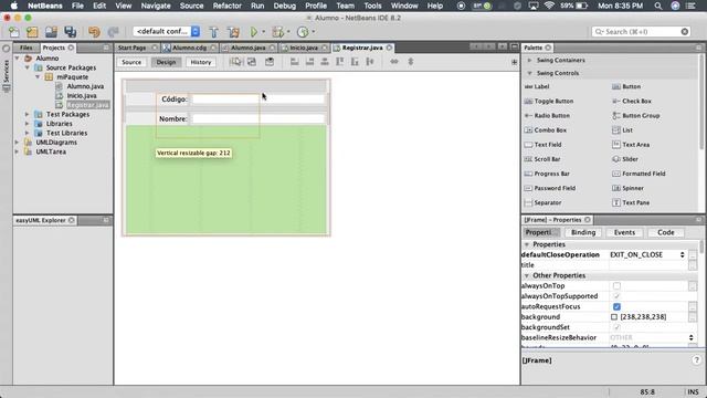 Registrar y Mostrar ArrayList GUI NetBeans 1/2 смотреть онлайн
