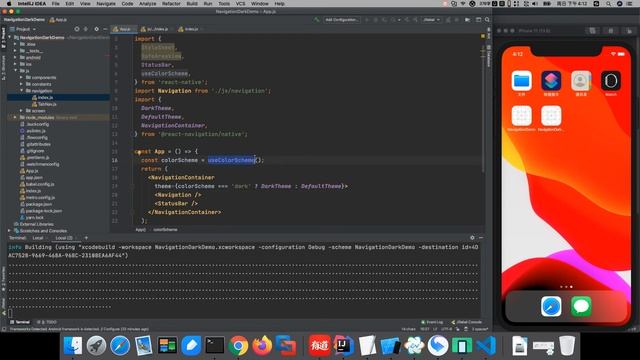 2020React Native入门 React Navigation 5 x+react native vector icons+夜间模式 смотреть онлайн