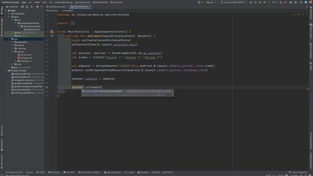 Aprende a Hacer un Spinner en Android con Kotlin смотреть онлайн