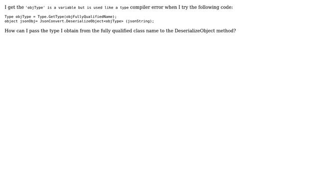 Passing a Generic Type Using Fully Qualified Class Name And Reflection смотреть онлайн